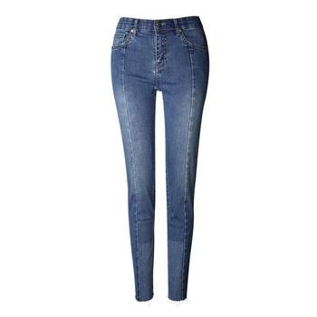 sp68 jeans ຂອງແມ່ຍິງພາກຮຽນ spring ແລະດູໃບໄມ້ລົ່ນປີ 2020 ແອວສູງໃຫມ່ສະບັບພາສາເກົາຫຼີ slim slimming tights pants pencil