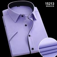 (Короткие рукава) Фиолетовый воротник 15213