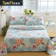 Bông cũ vải thô lớn tấm đơn mảnh 100% cotton dày chiếu đơn đôi đôi tùy chỉnh 3 m - Khăn trải giường