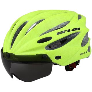 GUB自行车带风镜眼镜一体成型山地公路车骑行头盔男女安全帽装备