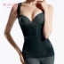 MORGOMON corset nữ caffeine vải định hình hỗ trợ ngực tập hợp để nhận được một cặp ngực eo eo áo vest hàng đầu - Corset đồ lót giá rẻ Corset