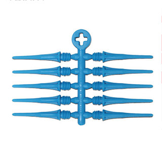 日本原装 COSMO FIT POINT PLUS 软式飞镖头50粒镖针鱼骨针