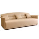 Light luxury hotel lobby office sofa simple casual two-person three-person solid wood sofa combination customized manufacturer