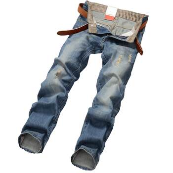 Spring 2026 men's jeans slim fit retro