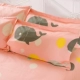 Vỏ gối vải thô cũ bằng vải cotton dày 48 74cm cặp gối cotton lõi da mùa hè
