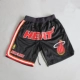 Supersonic Raptors James Lakers quần short chỉ tặng quần bóng rổ retro quần bóng sương mù năm quần