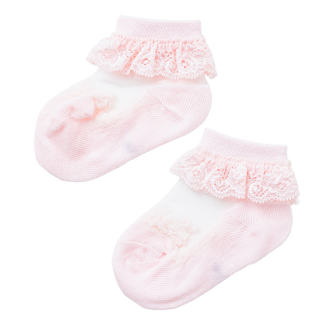 ເດັກຍິງ socks lace socks summer stockings crystal