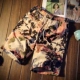 Quần lửng ống rộng nam màu hè hè rộng rãi cotton và vải lanh 2018 bảy điểm ngủ quần short đi biển cotton cotton quần sọt