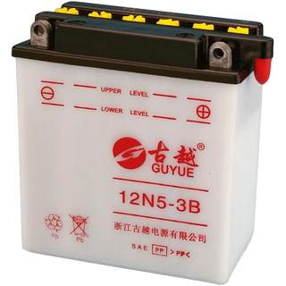 Guyue 12V9A curved beam scooter motorcycle battery