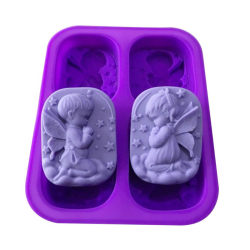 ຜະລິດຕະພັນໃຫມ່ silicone mold handmade ສະບູ່ mold ເທວະດາແມ່ພິມນ້ອຍແມ່ພິມແມ່ພິມເທວະດາແມ່ພິມເຢັນຂະບວນການ mold ສະບູ