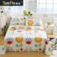 Bông cũ vải thô lớn tấm đơn mảnh 100% cotton dày chiếu đơn đôi đôi tùy chỉnh 3 m - Khăn trải giường