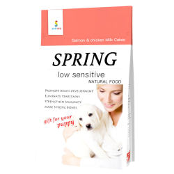 Spring Salmon Beef Milk Cake Free Shipping Poodle Adult Dog Food Removal Hair Removal Tear Marks Organic Natural Food