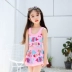 Trẻ em, cô gái, cô gái, nhỏ, kích thước trung bình, váy một mảnh, áo tắm, đồ bơi dễ thương cho bé Hàn Quốc Bộ đồ bơi của Kid