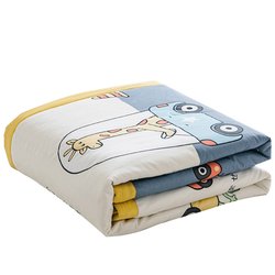 Cotton summer quilt air-conditioned quilt summer cool quilt 100% pure cotton thin quilt single spring and autumn quilt core cotton quilt machine washable