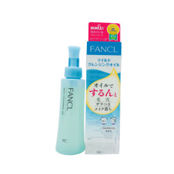 Spot Japanese FANCL Nano Purifying Cleansing Oil/Makeup Remover 120ml ລ້າງເຄື່ອງສຳອາງໃຫ້ສະອາດ