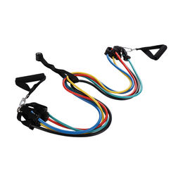 Tension Rope, Elastic Rope, Men's Home Fitness Equipment, Strength Combination Training Resistance Band, Abdominal Muscle Training, Chest Expansion Tensioner