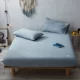 Được trang bị mảnh duy nhất bông rửa giường bedspread bông che bảo vệ che bụi che custom-made latex nệm bìa 1.8m - Trang bị Covers