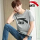 Anta tay ngắn nam chính hãng 2018 hè mới cổ tròn áo thun giản dị top chạy thể thao thoáng khí nam áo thun the thao nam adidas có cổ