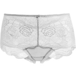 Jinsanta ແມ່ຍິງ Mid-waist Breathable Pants Boxer Sexy Lace ຫໍ່ underwear ແມ່ຍິງ 100% ຜ້າໄຫມ underwear ເພື່ອປັບປຸງກົ້ນ