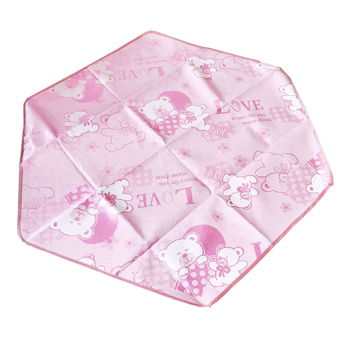 Children's Tent Special Hexagonal Carpet Moisture-Proof Cartoon Round Mat Game Toy House Baby Crawling Mat Hexagonal Mat