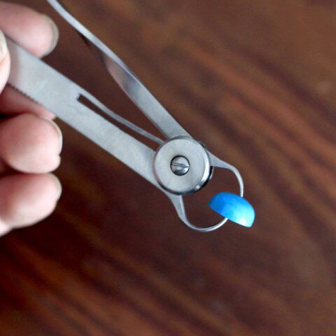 Neka Ruler Caliper 10mm Carruler Dental Dentistry Equipment Beating Gold Tool Thickness Inner Card Gold Tool