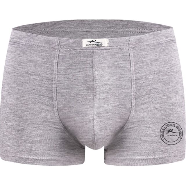 Langsha Ice Silk ໄວຫນຸ່ມ Sexy ກິລາຊຸດຊັ້ນໃນຂອງຜູ້ຊາຍ