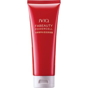 Jvjq jinquan hua yan jing extract watery skin cleansing gel 100g microbubble facial cleanser ຂອງແມ່ຍິງຮ້ານ flagship ຢ່າງເປັນທາງການ