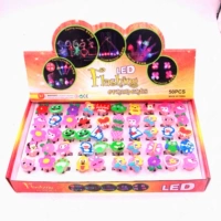 Мультяшное мигающее кольцо, 50 шт