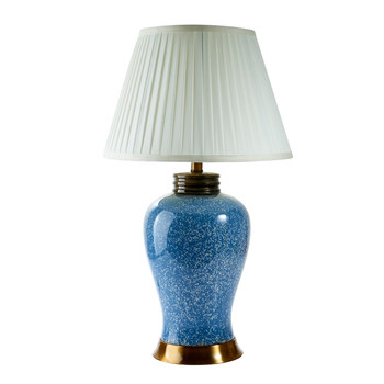 American-Style Ceramic Table Lamp, European-Style Large Living Room Study Retro Decoration, New Chinese-Style Warm and Creative Bedroom Bedside Lamp