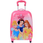 迪士尼儿童可坐拉杆箱爱莎公主16寸行李箱万向轮旅行箱18寸登机箱