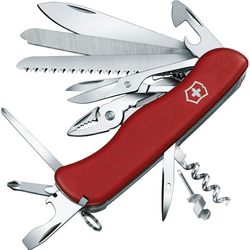 Victorinox Swiss Army Knife New 111MM Work Hero Red 0.8564 Multifunctional Folding Knife ນຳເຂົ້າຕົ້ນສະບັບ