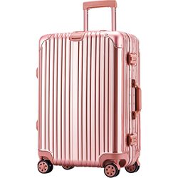 Bomi suitcase suitcase aluminium frame 20 trolley case universal wheel 24 female and male boarding password ກ່ອງໜັງ 26 ນິ້ວ