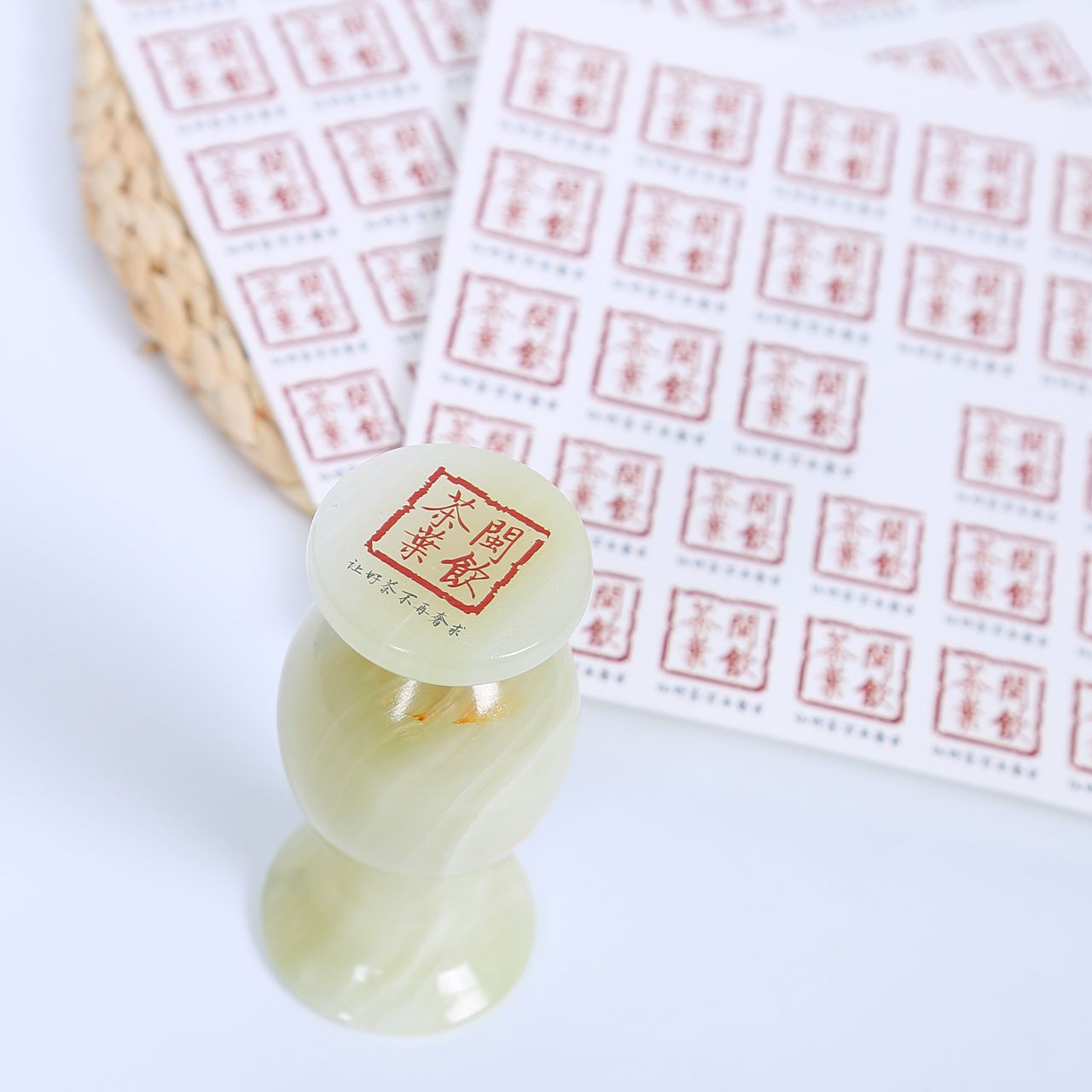 Transfer sticker Custom logo Crystal Mark Water Transfer Patch Ceramic Machine Tea Packaging Relief Patch Uv Feel Pressure