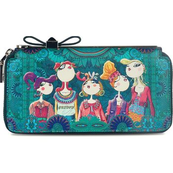 Kasai original printed wallet long european and american banknotes Kasai original printed wallet long european and american banknotes