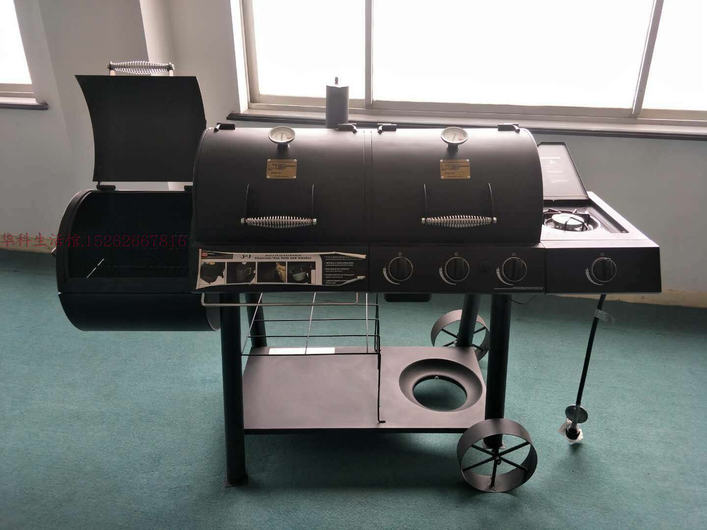 Гриль-коптильня Char-Broil сталь 2.5 мм