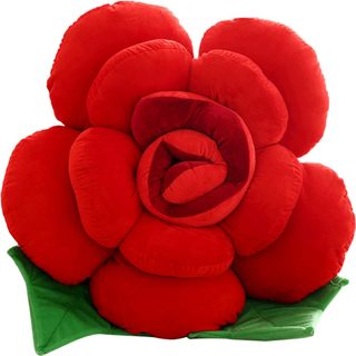 Rose pillow car cushion wedding plush toy