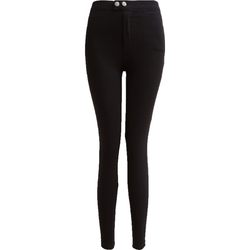 Magic black leggings women's outer wear thin small black pants 2024 new spring and autumn tight pencil high waist