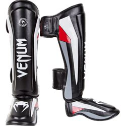 Venum Venom Sanda Boxing Leg Guards Muay Thai Fighting Shin Guards Combat Fighting Calf Training Protective Gear