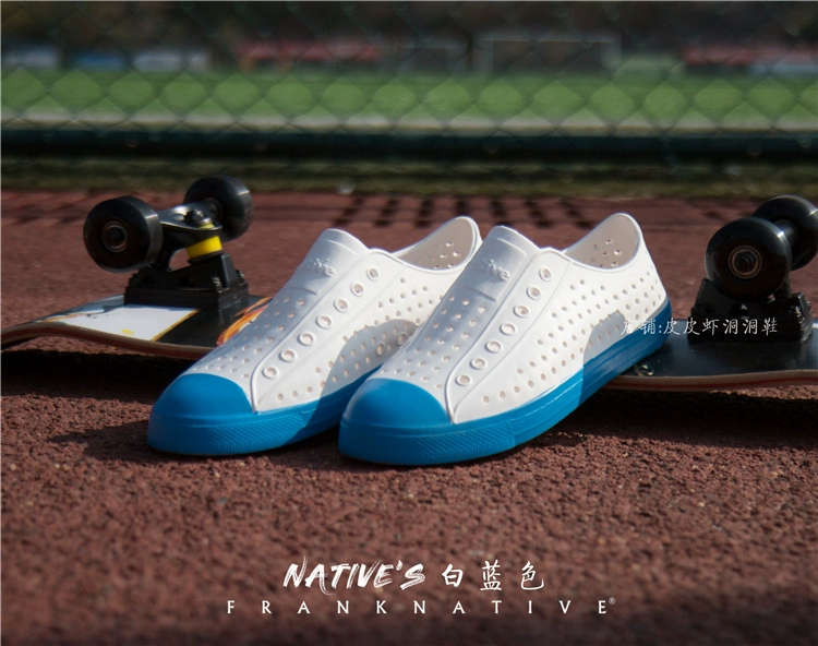 Xnative Hole Shoes nam Summer Summer cặp đôi chống lại dép bình thường.