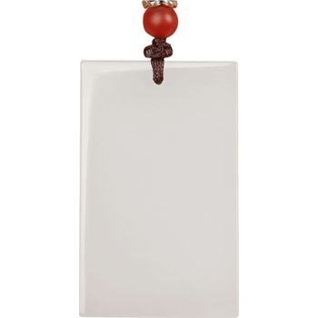 West jade and field jade pendant for men mutton fat white jade safe and sound