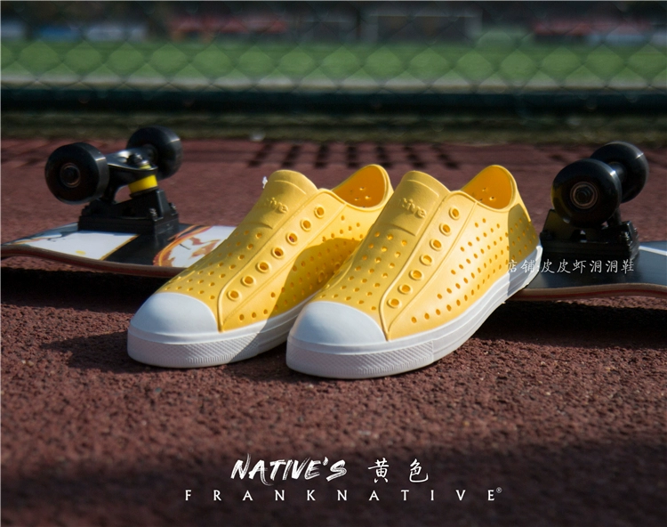 Xnative Hole Shoes nam Summer Summer cặp đôi chống lại dép bình thường.