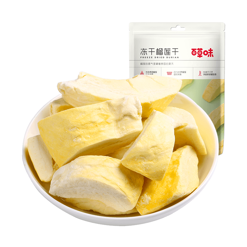 Baicao flavor freeze-dried durian imported snacks