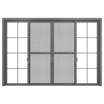Paiya Doors and Windows Three-track Soundproofing Partition with Screen Landscape Balcony Floor-to-ceiling Glass Sliding Door