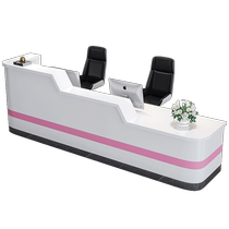 Lanling hospital front desk nurse station reception desk work guide desk triage dental clinic service desk customization