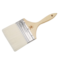 Handeke chemical fiber curved soft silk brush multi-purpose multi-specification latex paint paint brush water-based paint high elastic silk brush
