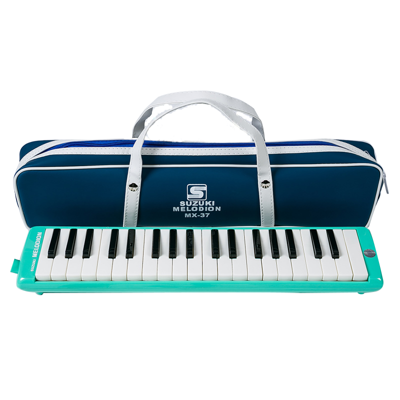 SUZUKI鈴木口風琴37鍵學生用演奏mx37D初學者MX32D兒童32鍵口風琴