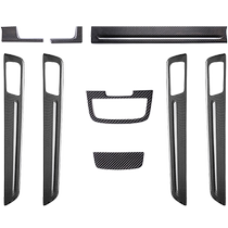 Suitable for Porsche Cayenne carbon fiber veneer interior modification dashboard door trim components
