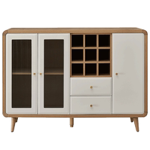 Quanyou Home Wall-mounted Integrated Storage and Preparation Cabinet Wine Cabinet Living Room Kitchen Storage Storage Sideboard 670118