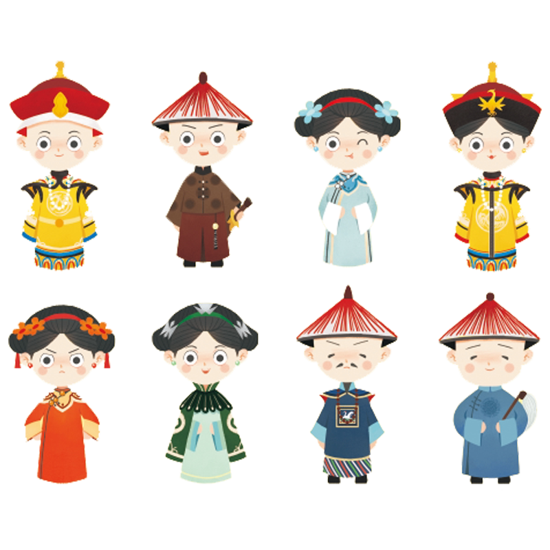 Stationery from the past, Peking Opera, classical drama, palace bookmarks