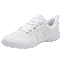 Dance with Heartbeat Athletic Aerobics Competition Training Shoes for Children and Adults Dance Womens Shoes Jazzy White Dance Shoes